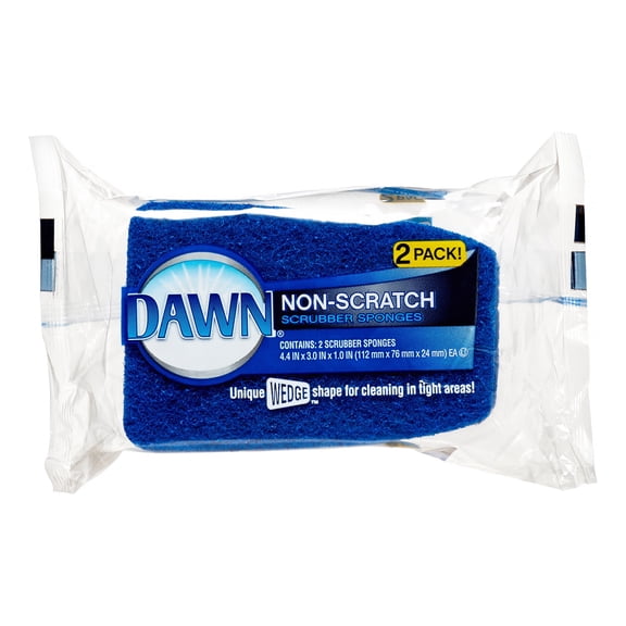 Dawn Non Scratch Sponges 2 pk