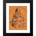 thumbnail image 2 of Niklaus Manuel 14x18 Black Modern Framed Museum Art Print Titled - Salome (1513), 2 of 5