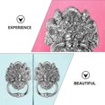 thumbnail image 3 of Minkissy 2 Pcs Poignée de Porte Décorative Lion pour Propriétaires, 3 of 8