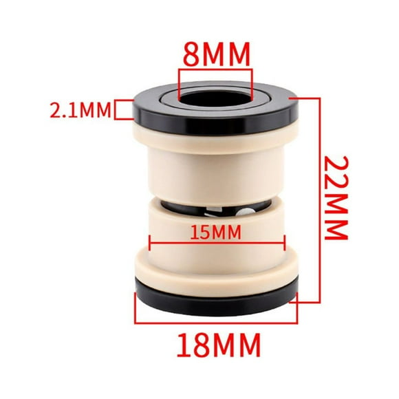 MTB DH Bike Bicycle Rear Shock DU Bushing Kit For Fox Rockshox 22-68mm