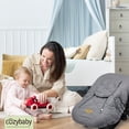 thumbnail image 4 of Open Box CozyBaby Quilted Infant Car Seat Cover w/ Dual Zippers & Elastic Edge, 4 of 10