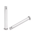 thumbnail image 4 of Uxcell Single Hole Clevis Pins - 5mm x 40mm Flat Head 304 Stainless Steel Link Hinge Pin 20 Pcs, 4 of 5