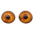 thumbnail image 3 of High Domed Orange Tiger Glass Eyes, 3 of 4