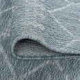 thumbnail image 6 of Veranda Contemporary 9' x 12' Gray and Cream Polypropylene Outdoor Area Rug, 6 of 10
