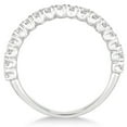 thumbnail image 2 of Half-Eternity Pave-Set Diamond Stacking Ring Palladium (0.75ct), 2 of 3