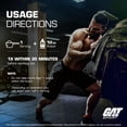 thumbnail image 4 of GAT SPORT NITRAFLEX Burn, Pre Workout Thermogenic Powder, Strawberry Lemonade, 30 Servings, 4 of 5