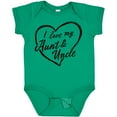 thumbnail image 3 of Inktastic I Love My Aunt and Uncle in Black Chalk Heart Boys or Girls Baby Bodysuit, 3 of 5