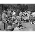 thumbnail image 1 of Night Passage James Stewart plays accordian whilst girls dance 8x10 inch photo, 1 of 1