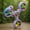 Purple, variant on Zeiwohndc Fun Rotating Activity Toy For Parakeets And Lovebirds Encourages Playing
