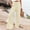 Beige, variant on Women Linen Palazzo Pants Summer Boho Wide Leg High Waist Casual Lounge Pant 2024 Beach Travel Vacation Outfits Beige L