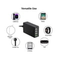 thumbnail image 2 of Portable DC Power Supply with Battery Clip, 12V/24V to 5V 4-Port USB Charger Multi-Port Adapter Other Smartphones, 2 of 5