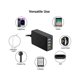 thumbnail image 2 of Portable DC Power Supply with Battery Clip, 12V/24V to 5V 4-Port USB Charger Multi-Port Adapter Other Smartphones, 2 of 5