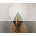 thumbnail image 2 of Hilma af Klint 17x15 Black Ornate Wood Framed Double Matted Museum Art Print Titled - Group IX, Suw No. 12, the Swan No. 12 (1915), 2 of 5