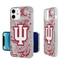 thumbnail image 5 of Indiana Hoosiers iPhone Paisley Design Clear Case, 5 of 7
