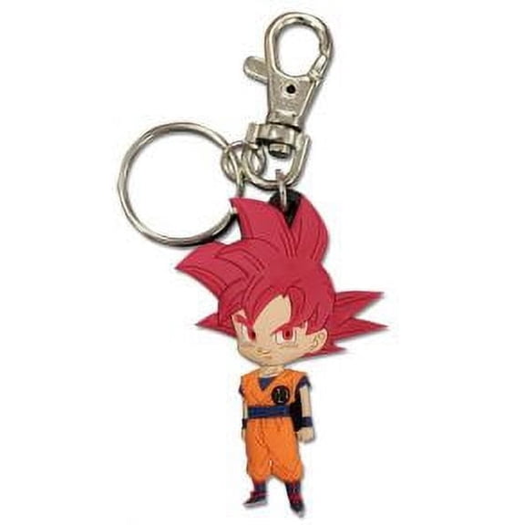 Dragon Ball Super Sd Ssg Goku 01 PVC Keychain