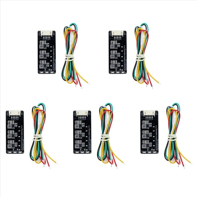 5X 4S Active Balancer Board 1.2A Lifepo4 Li-Ion Batería de Litio Módulo Ecualizador de Transferencia de Energía Versión Inductiva