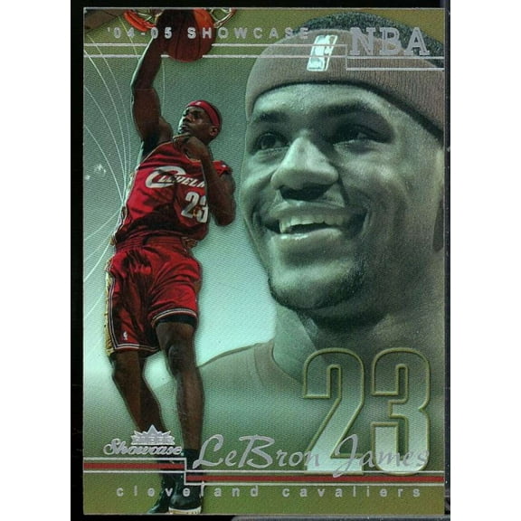 LeBron James Card 2004-05 Fleer Showcase #11