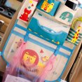 thumbnail image 3 of Bolsa de almacenamiento para asiento trasero de coche, organizador de bolsillo multifunción de dibujos animados para asiento trasero de coche tipo 2, 3 of 5