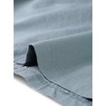 thumbnail image 5 of INSPIRE CHIC Women's Drawstring Waist Flap Pockets Lightweight Utility Jacket Grey Blue XL, 5 of 5