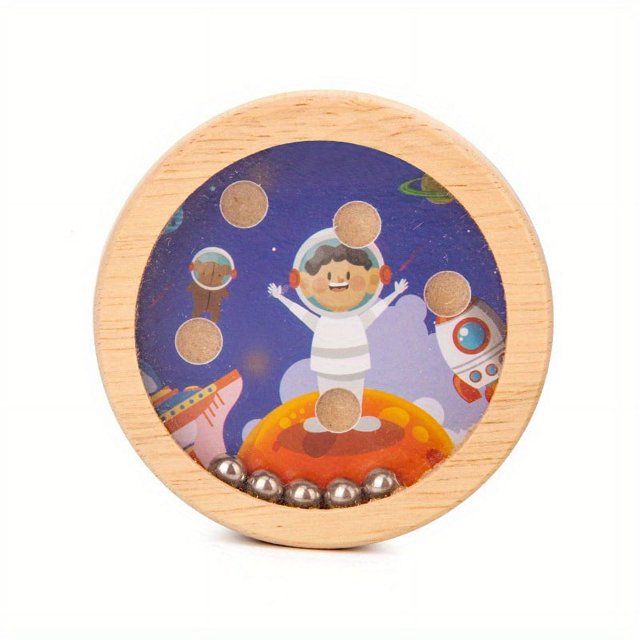 Wooden Children's Beads Kindergarten Gift Baby Puzzle Early Education Montessori Teaching Aids Wooden Small Toys