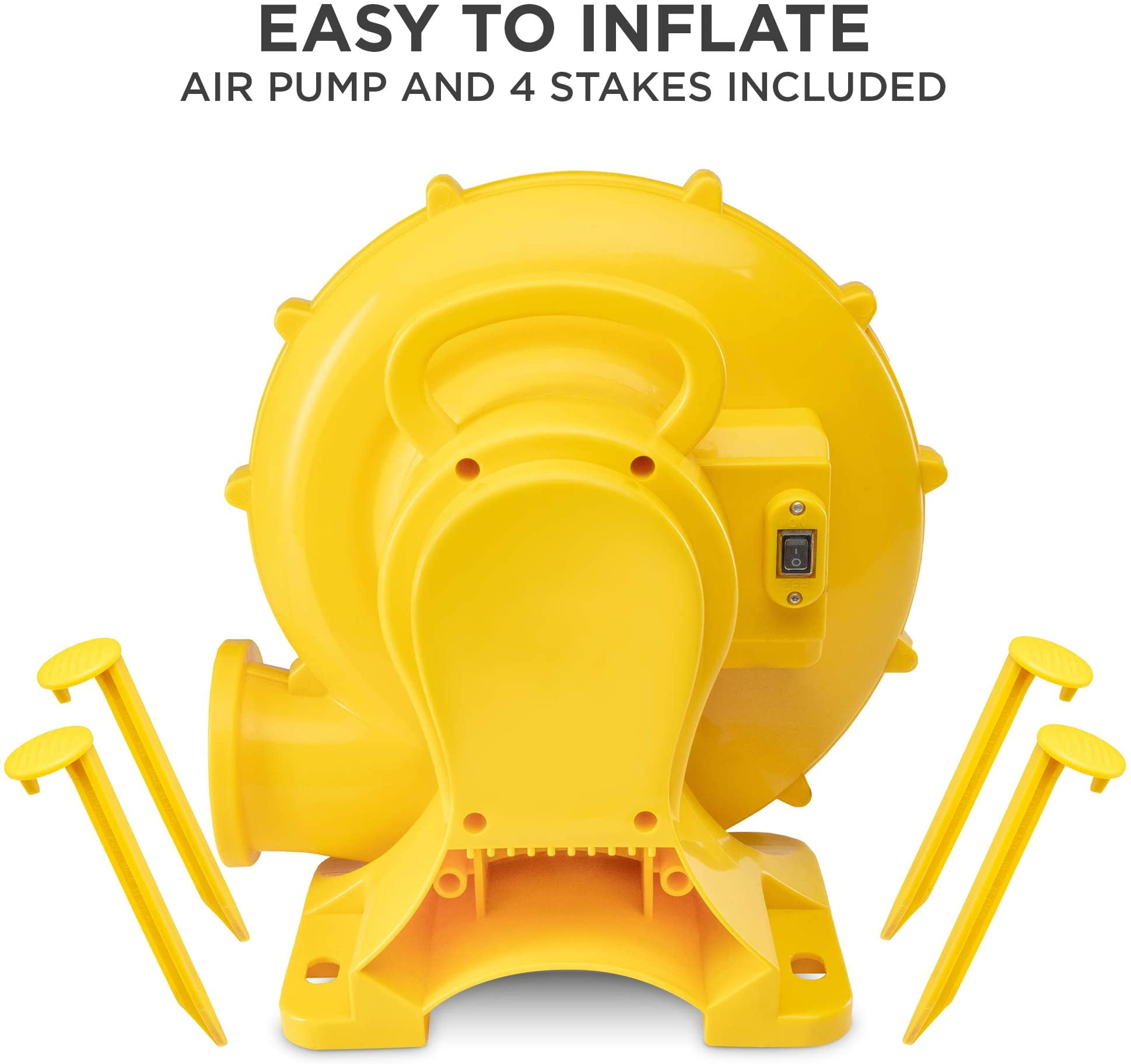 Sunny Fun Inflatable Water Slide and Pool, Child Backyard Water Park