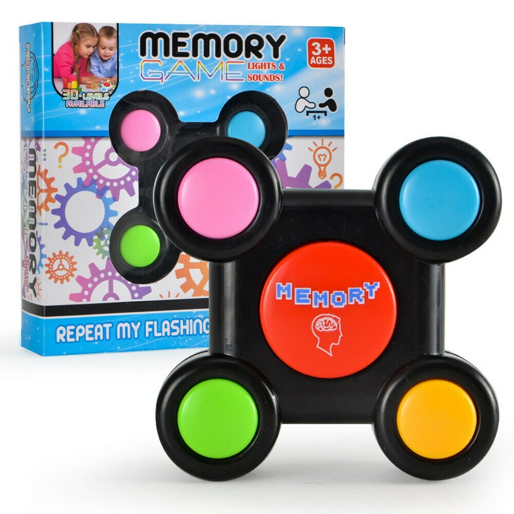 Memory Game Machine Toy Challenge Lights Electronic Drum Educational Toys 