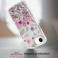 thumbnail image 6 of XPM for Apple iPhone 15 Phone Case, Fashion Beautiful Epoxy Design Hybrid Fashion Stylish TPU Protective, Shockproof Hybrid PC Cover for iPhone 15 (Colorful Summer Flower), 6 of 6