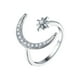 thumbnail image 1 of Anillo de luna para mujer, accesorios de joyería de boda de compromiso, regalo para mujeres y niñas Wmkox8yi  sjalhkljlk1663, 1 of 7