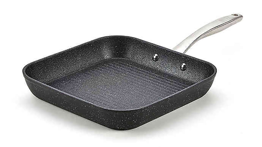 Bialetti Titan Nonstick 10.5Inch Square Sauté Pan in Black