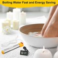 thumbnail image 3 of 2 Pcs Pool Immersion Water Heater 5 Gallons In Minutes 2500w Pool Heater For Above Ground Bucket He, 3 of 5