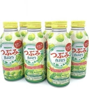 Sangaria Tsubumi White Grape Fruit Drink 380gX6Bottle