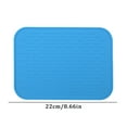 Silicone Drain Mat Insulated Kitchen Table Mat Non Slip Water Separator