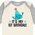 thumbnail image 4 of Inktastic 1st Birthday 1 Year Old Boys or Girls Long Sleeve Baby Bodysuit, 4 of 5