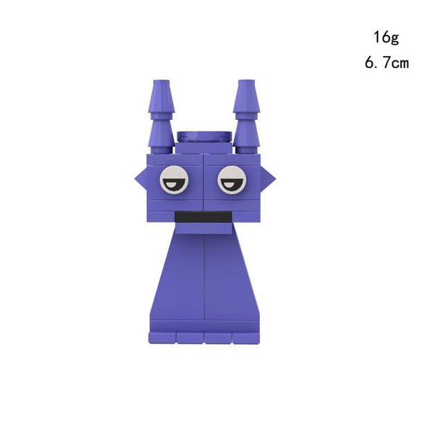 Figura de juguete de bloques de construcción con juego de música Rhythm Box