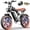 20inch-1500W-48V 20AH-, variant on Ridstar Electric Bike for Adults,Peak 1500W 30MPH,48V 15.6Ah Electric Bicycle,Full Suspension Mountain Bike UL2849
