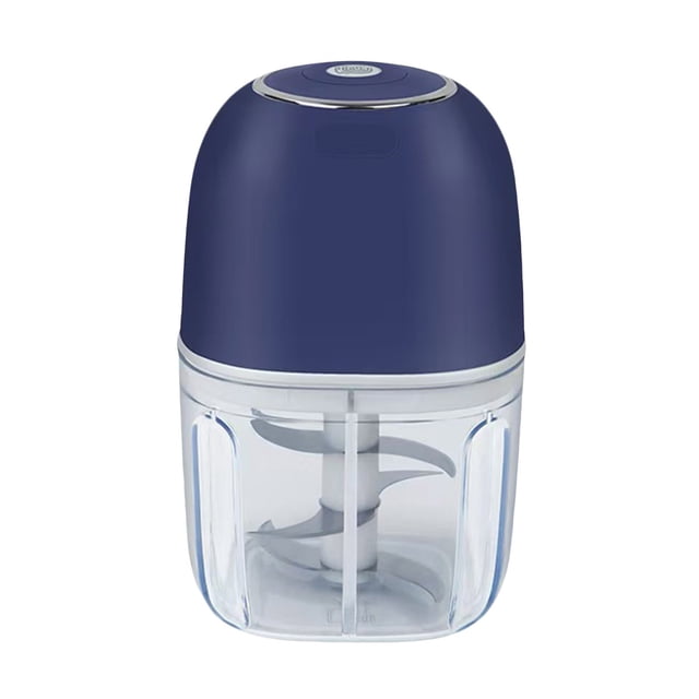 zhangmingg Rechargeable Portable Garlic Chopper and Food Processor with 6 Stainless Steel for Efficient Kitchen Prep