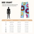 thumbnail image 3 of Disketp Donuts for Women's Pajama Pants - Ultra Soft Fleece Sleep and Lounge Pants (Size: S-3XL)-Medium, 3 of 6