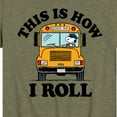 thumbnail image 3 of Peanuts - This Is How I Roll - Toddler And Youth Short Sleeve Graphic T-Shirt, 3 of 6