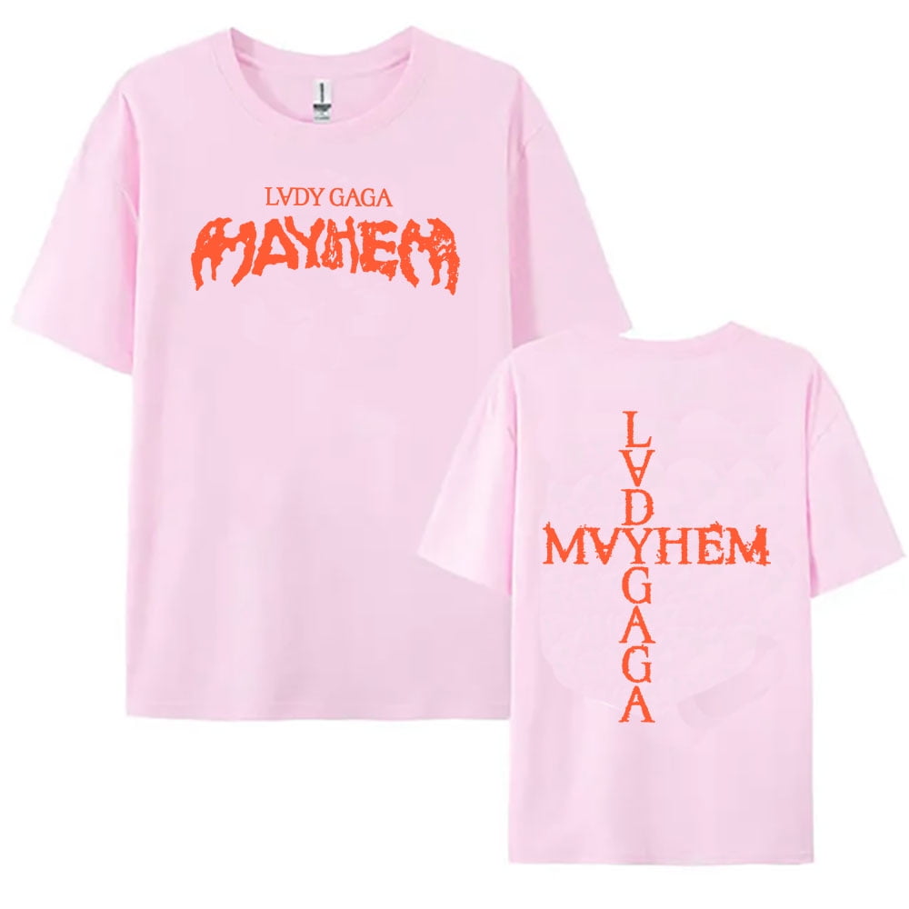 Lady Gaga Mayhem Album 2025 Tshirts New Fashion Singer Printing T