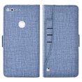 thumbnail image 4 of Compatible avec Google Pixel 1 TG Étui Portefeuille en Cuir à Rabat Porte-Cartes Support Accessoires pour Cellulaire Porte-Monnaie Fente pour Pièce d'Identité de Crédit Étuis de Téléphone pour Pixel1 Femmes Hommes Bleu, 4 of 5