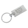 Jeep Grill Keychain & Keyring - Rectangle with Bling White