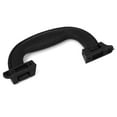 thumbnail image 2 of 120mm Long Plastic Luggage Part Suitcase Side Carrying Pull Handle Black, 2 of 3