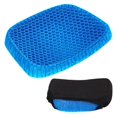 thumbnail image 2 of Gel Seat Cushion Non Slip Pad Breathable Pressure Sore Relief, 2 of 5