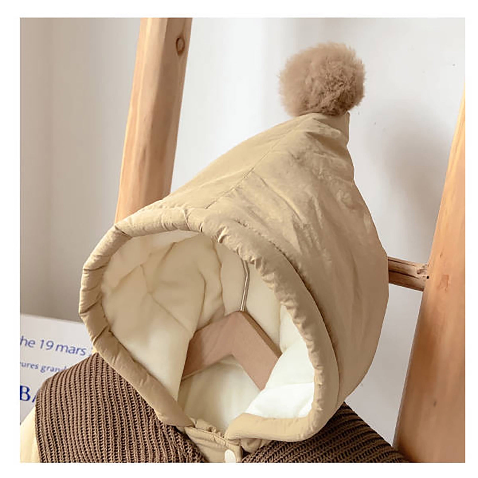 Huowey Baby Outing Clothes Atmosphere Winter Warm Padded Jacket Clip Crawling Clothes Cottonpadded Winter Baby Girls with