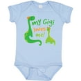 thumbnail image 3 of Inktastic My Gigi Loves Me Grandson Dinosaur Boys Baby Bodysuit, 3 of 5