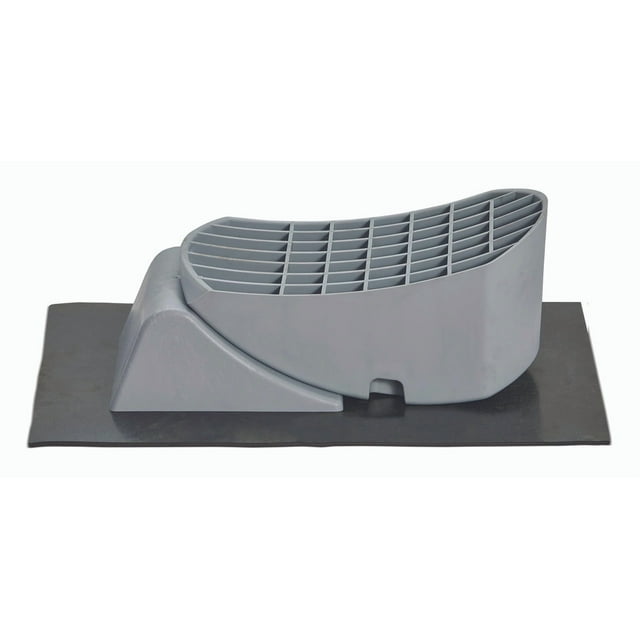 Stromberg Carlson Cale-Roue JBP-C302 Gris; Matériau Léger Haute Résistance; avec Tapis/niveleur Antidérapant; Lot de 2; Capacité de Poids 30000