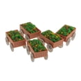 thumbnail image 2 of 5pcs Modelo de Carrito Cochecito de Plantas en Miniatura Realistas Paisajes de Modelismo Accesorios de de Arena Zulema Disposición del paisaje del edificio, 2 of 7