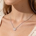 thumbnail image 6 of APSVO 925 Silver Plated Love Heart Initial Necklaces for Women CZ Letter F Pendant Chain Birthday Christmas Jewelry Gifts Teen Girls Stocking Stuffers Kids Age, 6 of 7