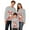 #01, variant on Family Matching Hoodie 3 Piece Family Pajamas Dad Mom Kids Holiday Pullover With Festive Print For Xmas Eve Party