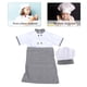 thumbnail image 4 of 1 juego de uniforme de chef unisex para niños, conjunto de cosplay, blusa de manga corta con delantal y sombrero, 4 of 7